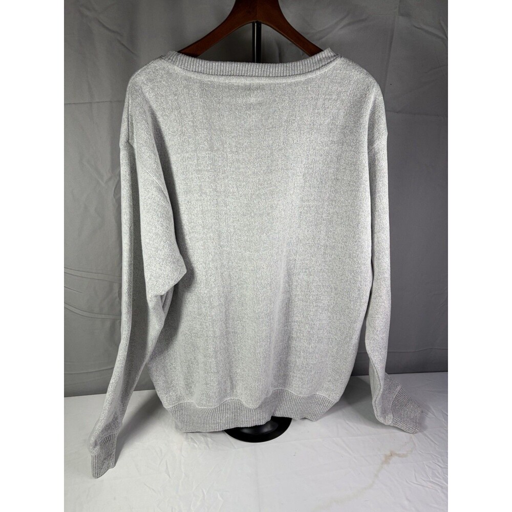 Coastal Swell Myrtle Beach SC Size XL Crewneck Fleece Sweatshirt White Very Nice - Picture 2 of 7